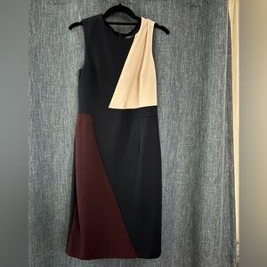 Vince Camuto Colorblock Sleeveless Dress